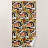 Manitou ビーチタオル (正面)