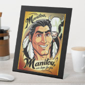 Manitou 台座サイン (インサイチュ)