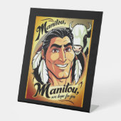 Manitou 台座サイン (正面)
