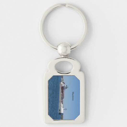 Manitowocメタルキーチェーン キーホルダー (正面)