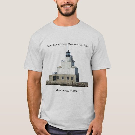 Manitowoc North Breakwaterライトシャツライト Tシャツ (正面)