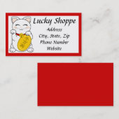 Mankei Nekoの名刺 名刺 (正面/裏面)