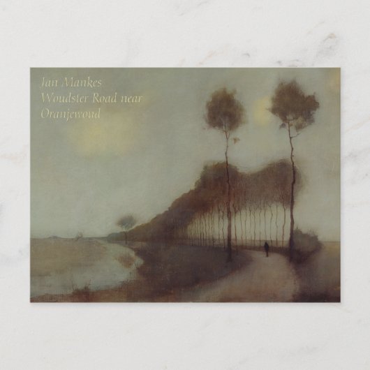 Mankes Wodster Road Oranjewod CC0688はがき ポストカード (正面)
