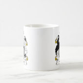 Manleyの家紋 コーヒーマグカップ (中央)