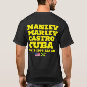 MANLEY MARLEY CASTRO Basic Dark T-Shirt Tシャツ (裏面)