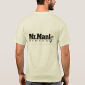 manly Classic T-shirt氏 Tシャツ (裏面)