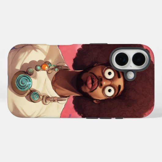 MANMANUA TRENDING IPHONE16背面カバー Case-Mate iPhoneケース (裏面 (横))