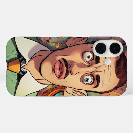 MANMANUAL IPHONE16バックカバーのトレンド Case-Mate iPhoneケース (裏面 (横))