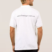 Männer Polo-Shirt - FC Wangen an der Aare ポロシャツ (裏面)