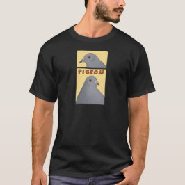 Männer T-Shirt Cartoon Pigeon Tシャツ