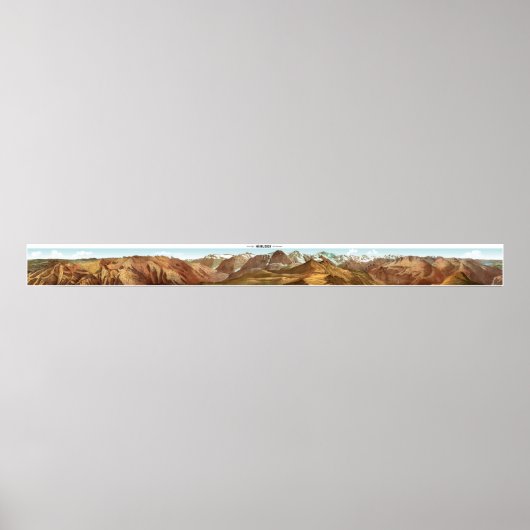 MANNLICHEN Swiss Alps 360° Panorama ポスター (正面)