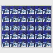 Mannyのマカジキの包装紙 ラッピングペーパー (フラット)