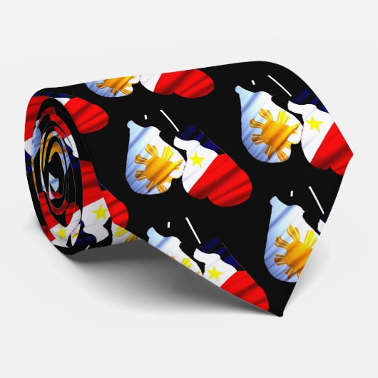 MANNYのPACKMAN PACQUIAOのフィリピン人のボクサー ネクタイ (ロール)