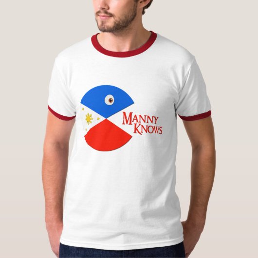 Mannyは知っています Tシャツ (正面)