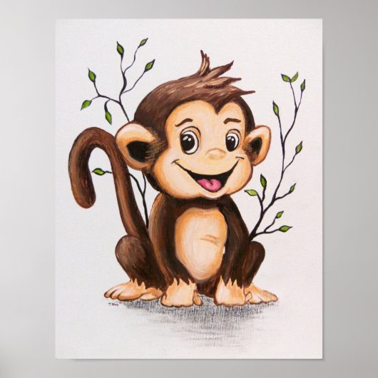 Manny the Monkey Poster ポスター (正面)
