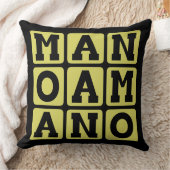 Mano A Mano、直接対決を意味するラテン語のフレーズ クッション (ブランケット)