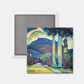 Manookian - Hawaiian Landscape マグネット (正面/裏面)