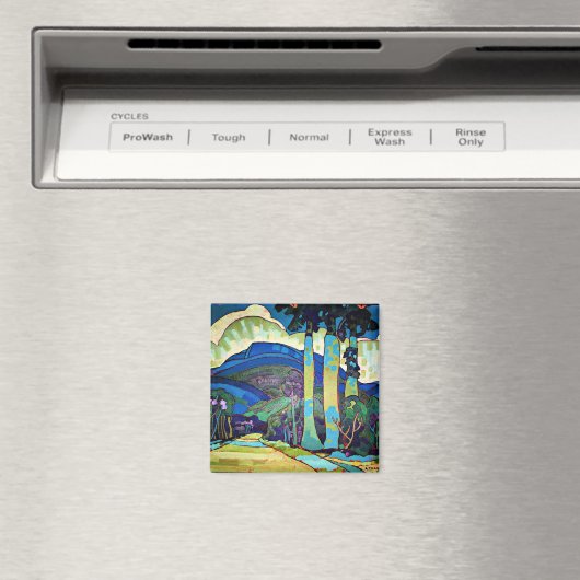 Manookian - Hawaiian Landscape マグネット (インサイチュ (食洗機))