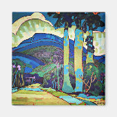 Manookian - Hawaiian Landscape マグネット (正面)