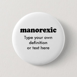 MANOREXIC 缶バッジ