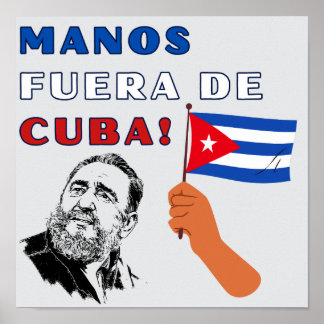 Manos fuera de Cuba! ポスター