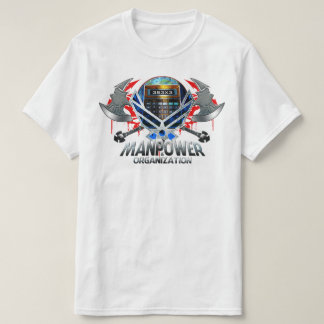Manpower Calculator Axロゴ Tシャツ
