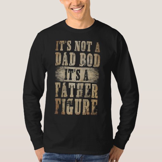 MansそのパパのBodそれは父の姿の父 Tシャツ (正面)