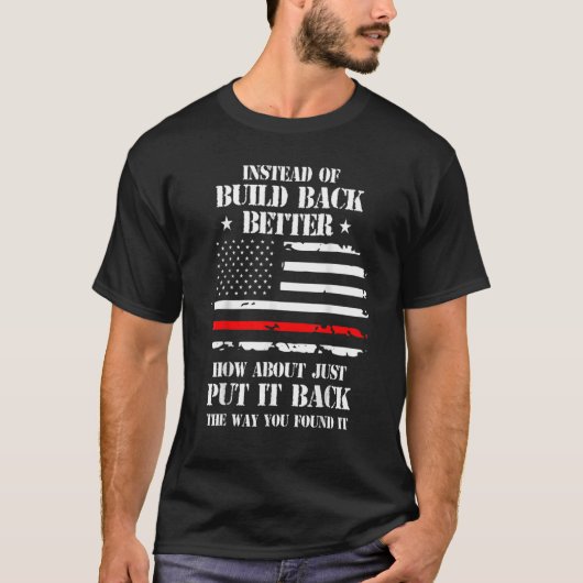 Mansより良いビルドの代わりにPについてどのように Tシャツ (正面)