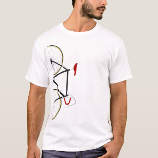 MansヴィンテージロードバイクTシャツあなたのバイク。 Tシャツ