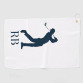 Mans祝ゴルフで特別な日 ゴルフタオル (横)