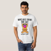 MANS 最高の FRIEND THE CAT, GIBBY CAT T-SHIRTS Tシャツ (正面フル)
