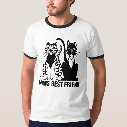 Mans Best Friend, Cat T_shirts Tシャツ (正面)