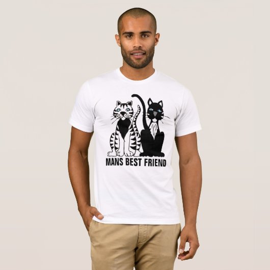 Mans Best Friend, Cat T_shirts Tシャツ (正面フル)