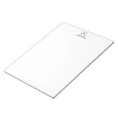 Man's Golf Stainable Notepad in Brown ノートパッド (アングル)