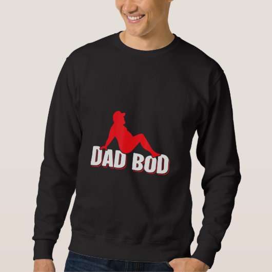 Mans It Not AパパBod It A Father姿Tee スウェットシャツ (正面)