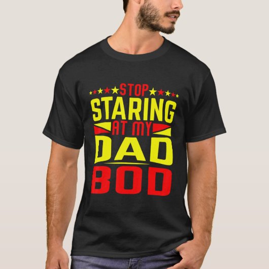 Mans It Not AパパBod It A Father姿Tee Tシャツ (正面)