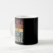 Mans Its Not AパパBod Its A Father姿おもしろいR コーヒーマグカップ (正面左)