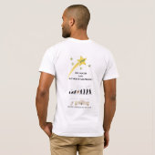 mans Tシャツの数学のキャットウーマンの女性のロゴ Tシャツ (裏面フル)