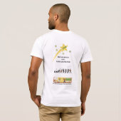 mans Tシャツ科学のキャットウーマンの女性のロゴ Tシャツ (裏面フル)