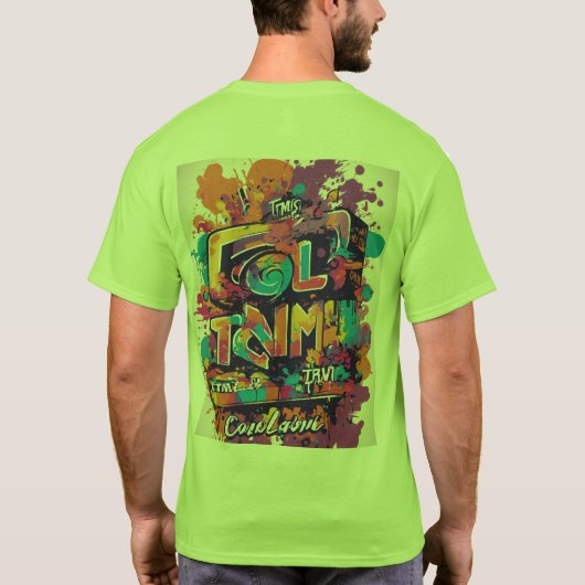 Mans TSirts Tシャツ (裏面)