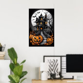 Mansion of Shadows, A Haboring Halloween Poster ポスター (ホームオフィス)