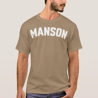 MANSON 80年代少年スターの友達 Tシャツ
