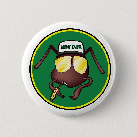 Mantの農場ボタン 缶バッジ (正面)