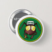 Mantの農場ボタン 缶バッジ (正面&裏面)