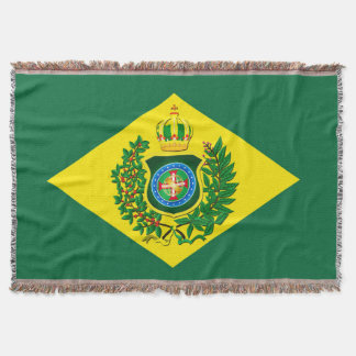 Manta Bandeira Imperial do Brasil スローブランケット