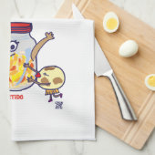 Manta de cocina El Salvador y Pupusas キッチンタオル (四つ折り)