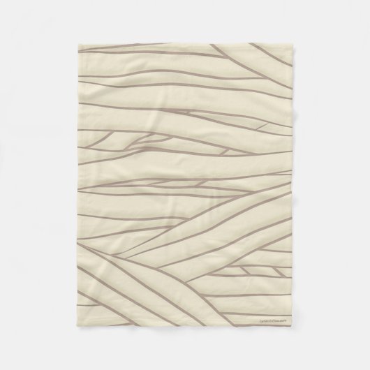 Manta de momia フリースブランケット (正面)