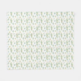 Manta "Flores del Campo" フリースブランケット