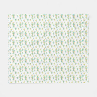 Manta "Flores del Campo" フリースブランケット