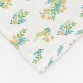 Manta "Flores del Campo"  フリースブランケット (角)